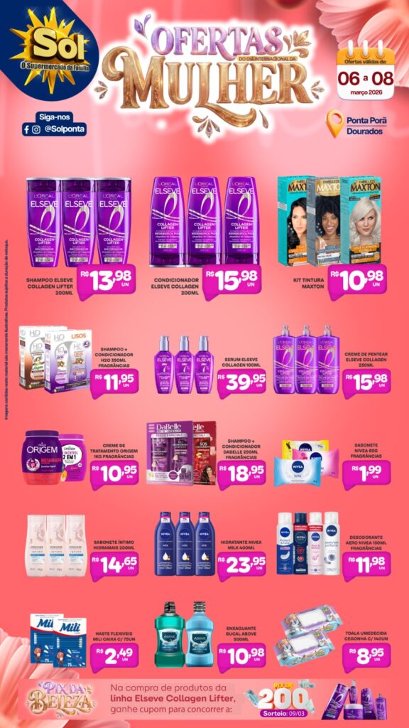 Confira ofertas Tamanho Família do Supermercado Sol