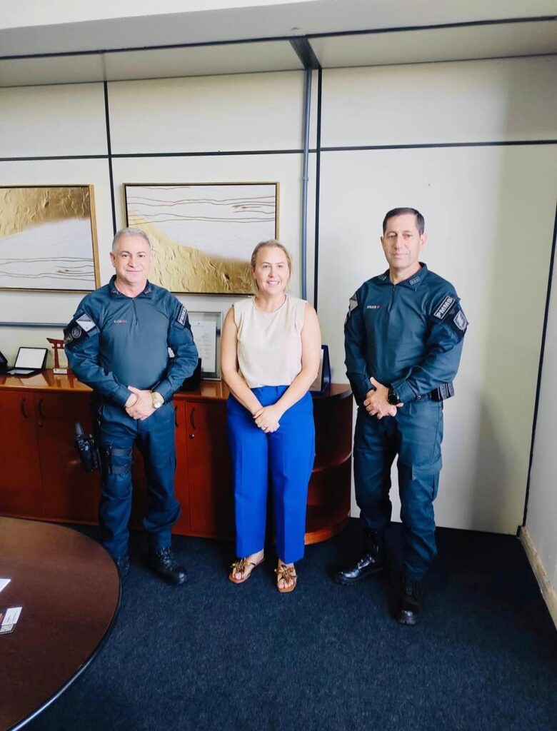 Comandante do Policiamento Rural cumpriu agenda institucional em Dourados