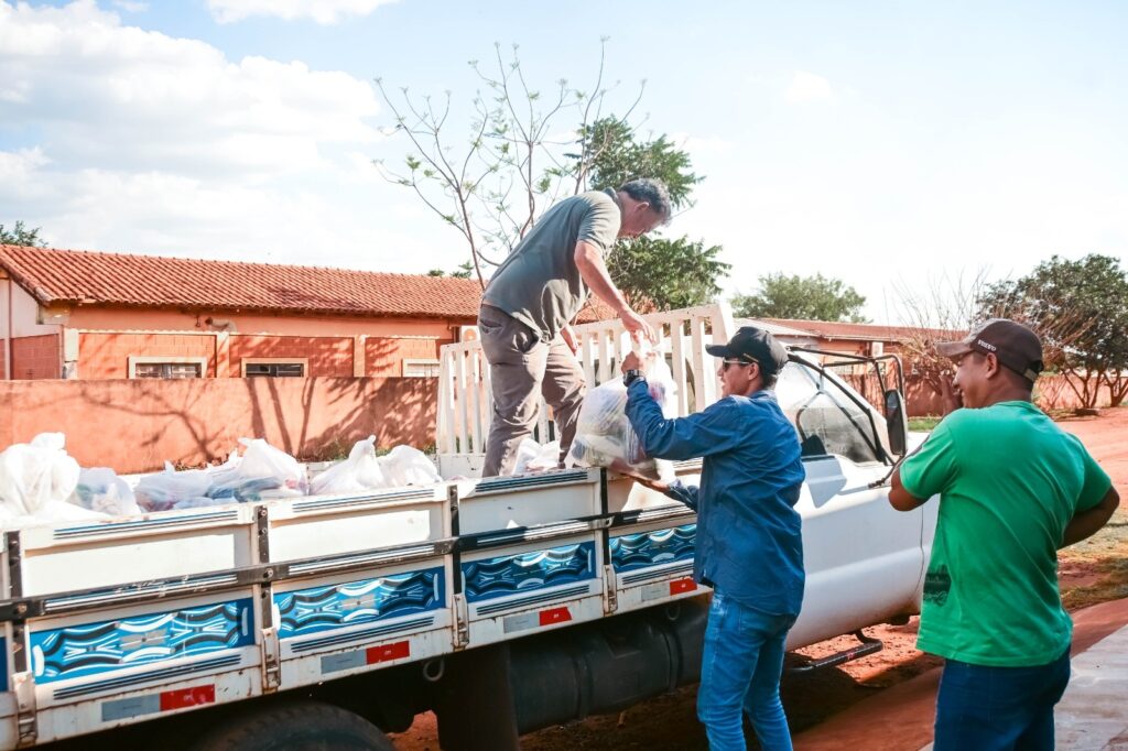 UCP/Interamericana beneficia por mês centenas de famílias com doação de alimentos