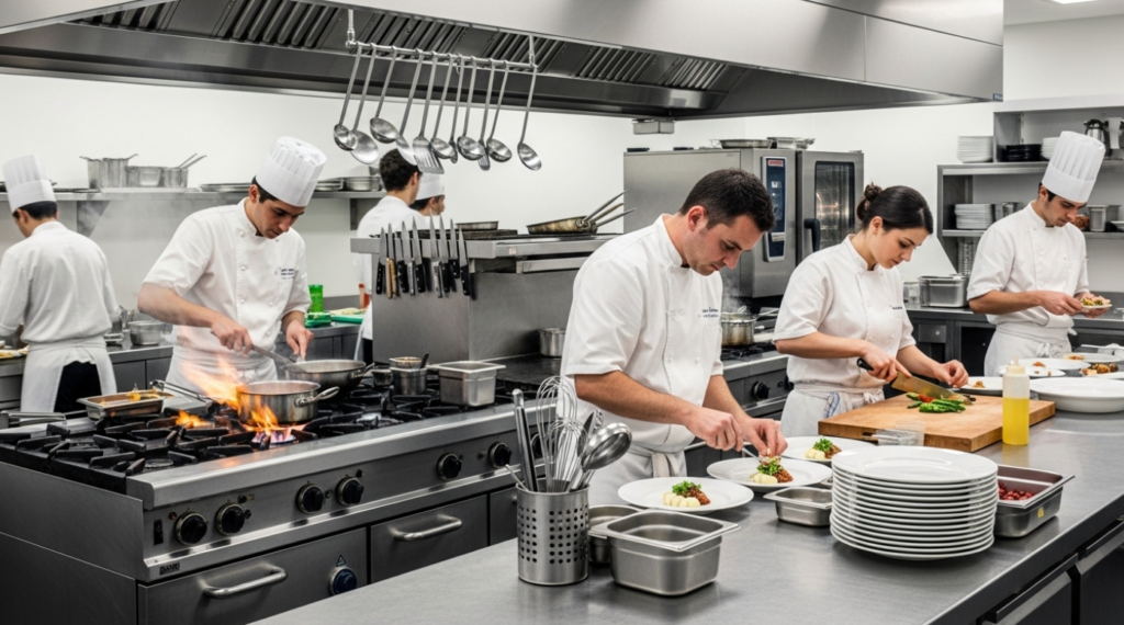 Como montar uma cozinha industrial: guia completo para começar do jeito certo