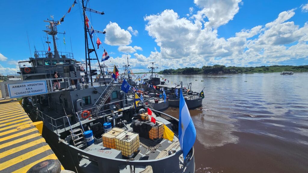 Pantanal é palco para treinamento de combate entre cinco países para defesa de fronteiras