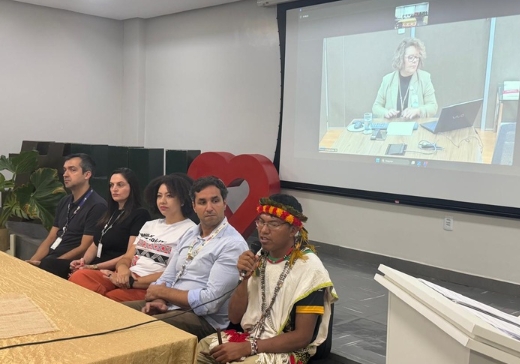 Vozes indígenas marcam evento no HU-UFGD sobre corpo, território e cuidado