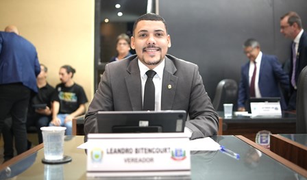 Vereador Leandro Bitencourt