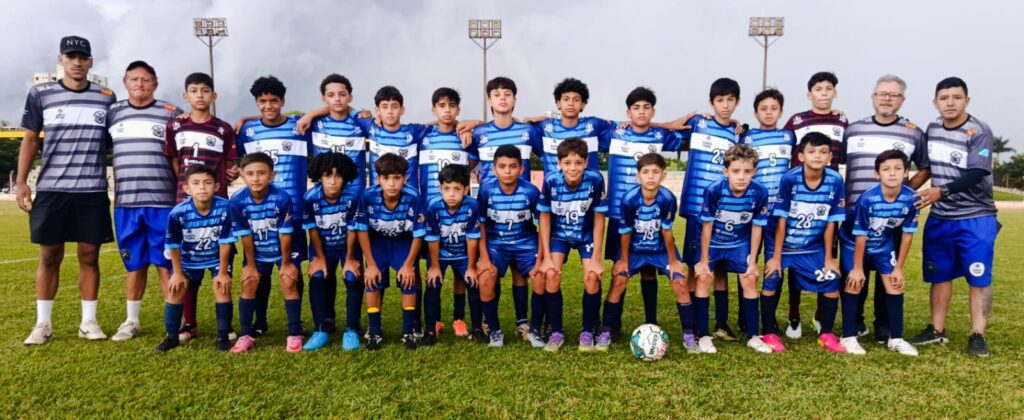 Sub - 13 do Ponta Porã mesmo debaixo de muita chuva vence o Sete de Dourados por 5 a 2