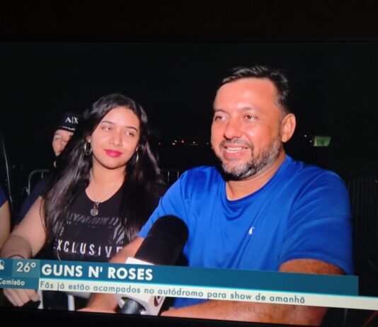 Pai e filha de Pedro Juan já estão no portão de entrada do show da banda Guns N’ Roses Category Vídeos