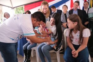 Ponta Porã: Abertura da Semana de Vacinação nas Américas demonstra união para combater doenças na fronteira
