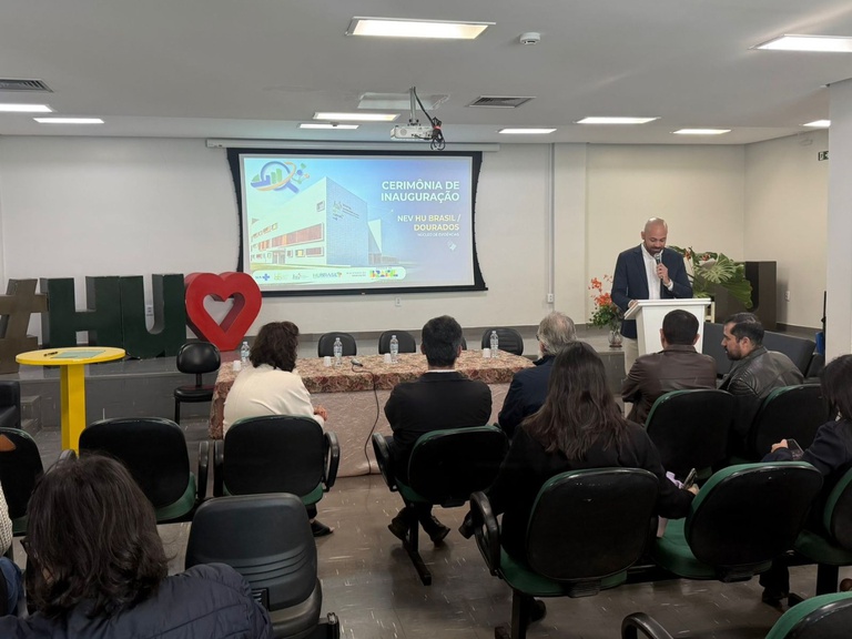 Hospital Universitário da UFGD inaugura primeiro Núcleo de Evidências da Rede HU Brasil