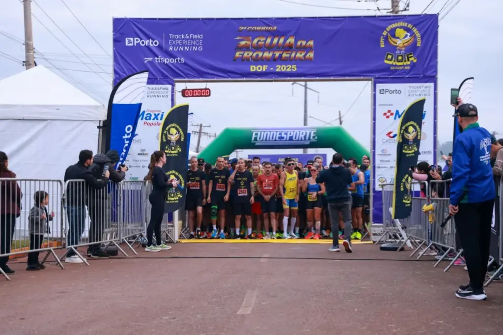 Com mais de 1.100 inscritos, Corrida do DOF está quase esgotada Com mais de 1.100 inscritos, Corrida do DOF está quase esgotada