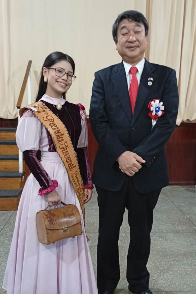 CTG Querência da Saudade participa das festividades pelos 70 anos da imigração japonesa em Amambay CTG Querência da Saudade participa das festividades pelos 70 anos da imigração japonesa em Amambay
