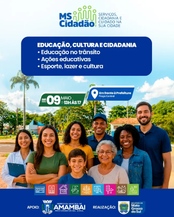 Amambai recebe ação “MS Cidadão” com diversos serviços gratuitos à população