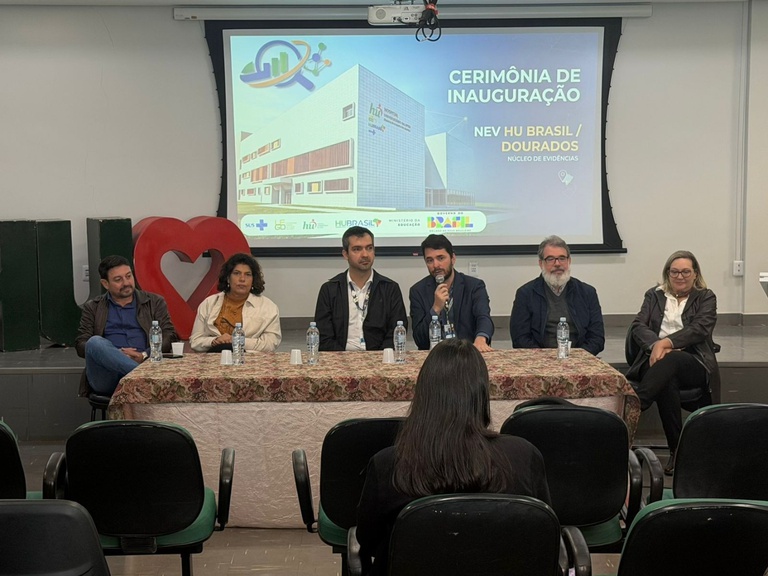 Hospital Universitário da UFGD inaugura primeiro Núcleo de Evidências da Rede HU Brasil