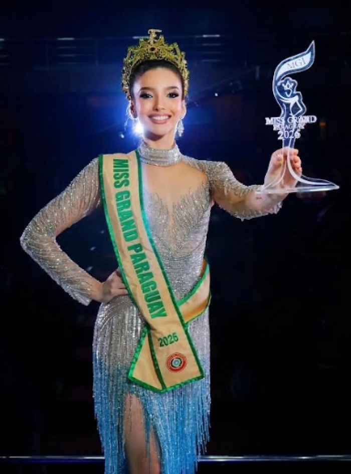 Flamante Miss Grand Paraguay 2026 es pedrojuanina