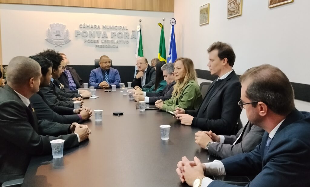Ponta Porã: Câmara de Vereadores recebe vice-governador Barbosinha Ponta Porã: Câmara de Vereadores recebe vice-governador Barbosinha