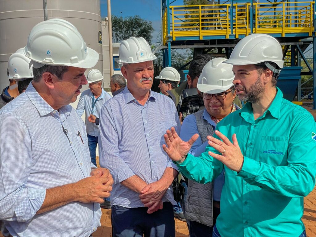 Nova Estação de Tratamento de Esgoto lança Caarapó rumo à universalização do saneamento Nova Estação de Tratamento de Esgoto lança Caarapó rumo à universalização do saneamento