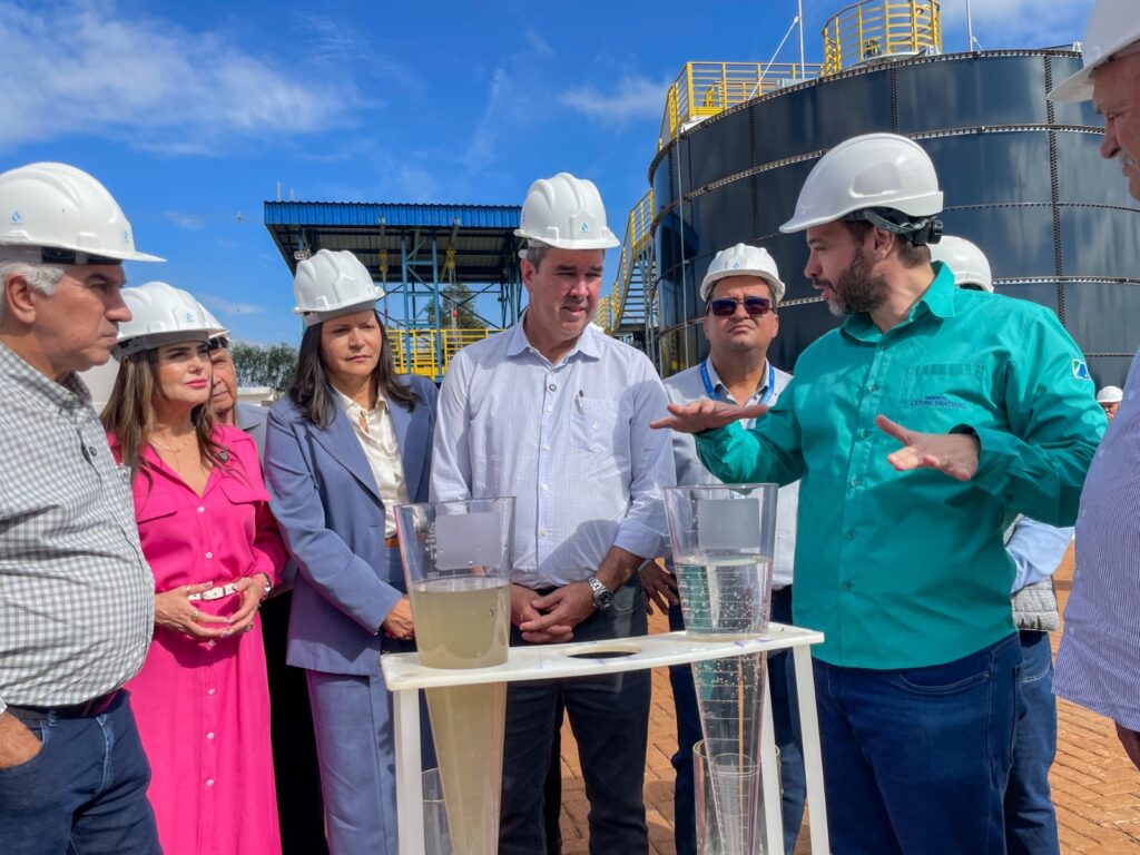 Nova Estação de Tratamento de Esgoto lança Caarapó rumo à universalização do saneamento Nova Estação de Tratamento de Esgoto lança Caarapó rumo à universalização do saneamento