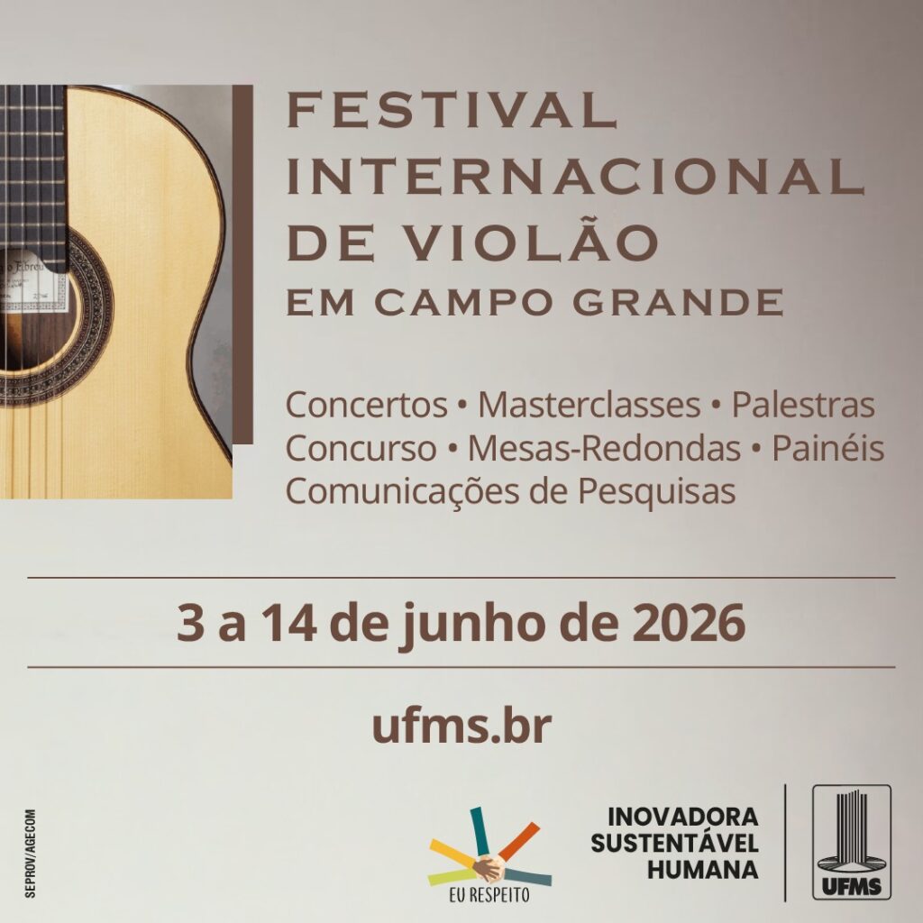 Festival Internacional de Violão começa com músicos da França e Paraguai Festival Internacional de Violão começa com músicos da França e Paraguai