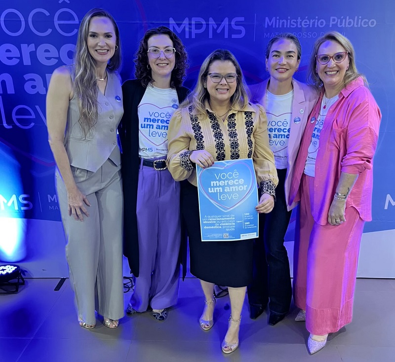 Ponta Porã participa lançamento de campanha de combate ao feminicídio