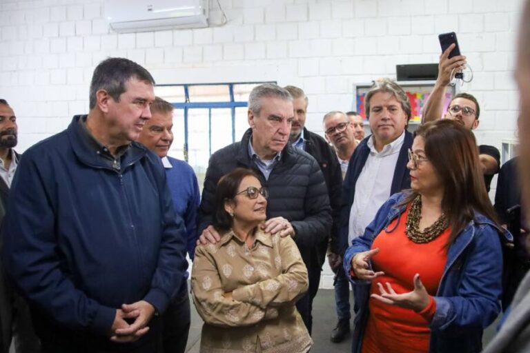 Com Riedel, Paulo Corrêa entrega investimentos e vistoria obras em Naviraí Com Riedel, Paulo Corrêa entrega investimentos e vistoria obras em Naviraí