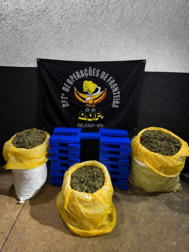 DOF prende dupla com maconha e skunk após perseguição