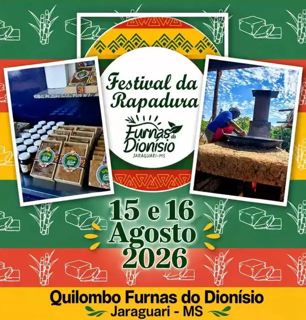 Festa da Rapadura celebra cultura quilombola e chega à 12ª edição em Jaraguari