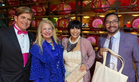 Muito luxo e glamour marcaram o Japan Tower Personalité