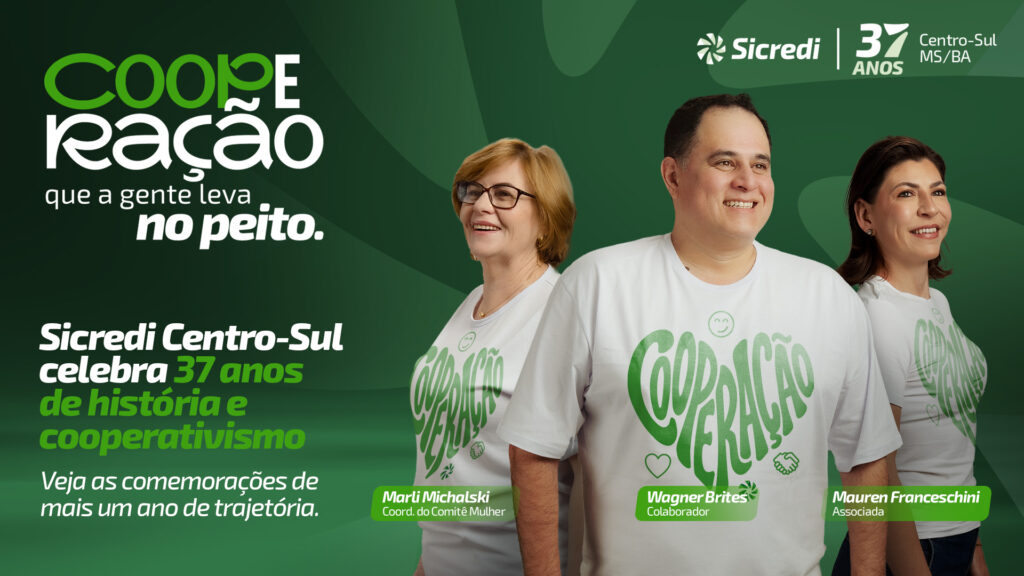 Sicredi Centro-Sul MS/BA completa 37 anos e inicia novo ciclo com posse do Conselho de Administração