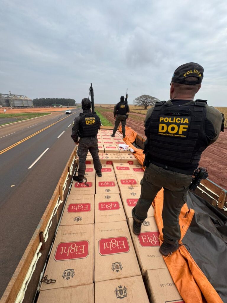 DOF amplia apreensões e causa prejuízo de mais de R$ 320 milhões ao crime no primeiro semestre de 2026 DOF amplia apreensões e causa prejuízo de mais de R$ 320 milhões ao crime no primeiro semestre de 2026