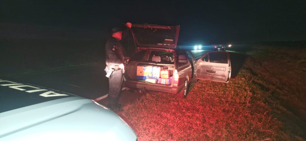 PM apreende mais de 250 quilos de drogas em veículo abandonado na MS-379