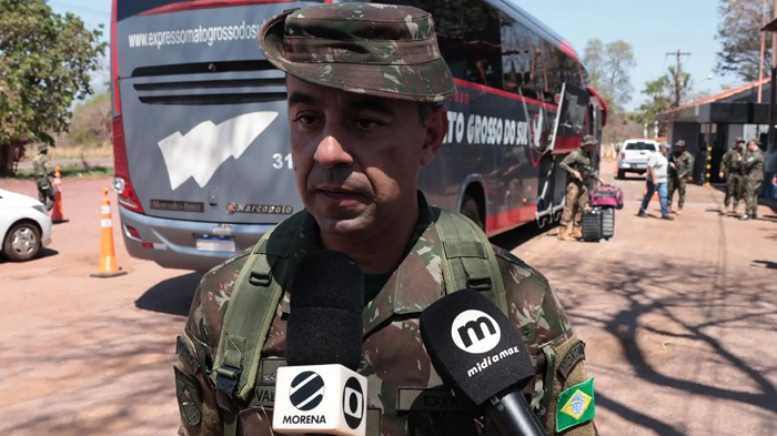 Com blindados em MS, megaoperação do Exército dá prejuízo de R$ 66 milhões ao crime Com blindados em MS, megaoperação do Exército dá prejuízo de R$ 66 milhões ao crime