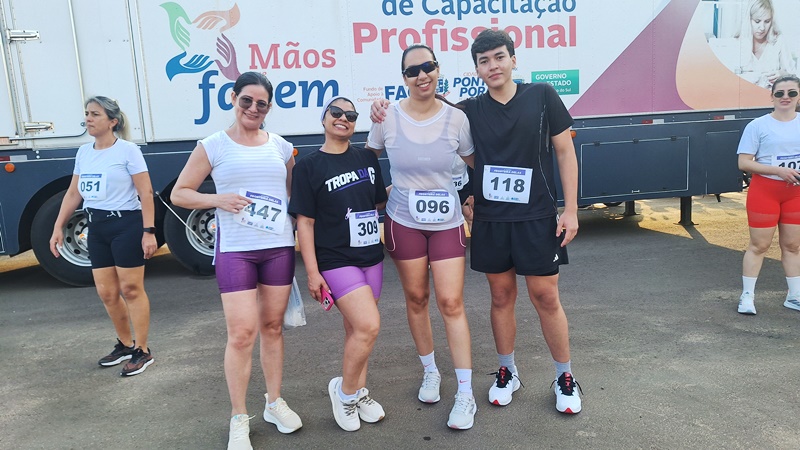 Ponta Porã: Corrida Agosto Lilás foi um sucesso. Confira as fotos Ponta Porã: Corrida Agosto Lilás foi um sucesso. Confira as fotos