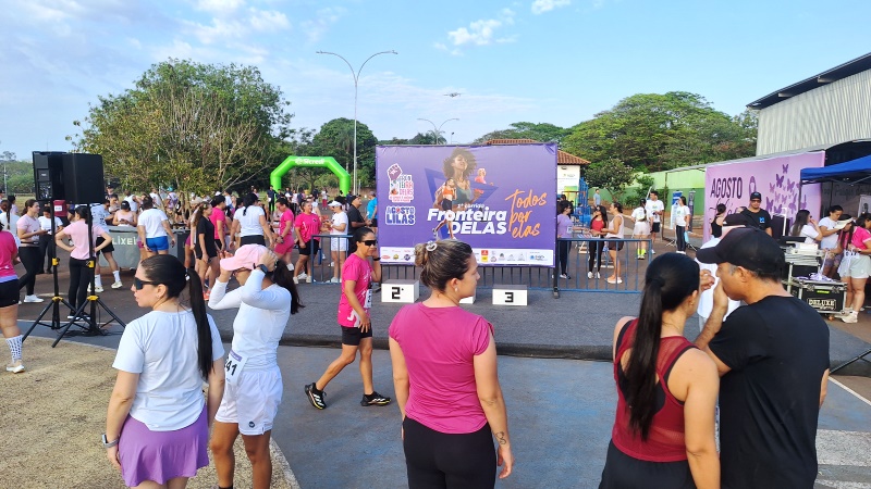 Ponta Porã: Corrida Agosto Lilás foi um sucesso. Confira as fotos Ponta Porã: Corrida Agosto Lilás foi um sucesso. Confira as fotos