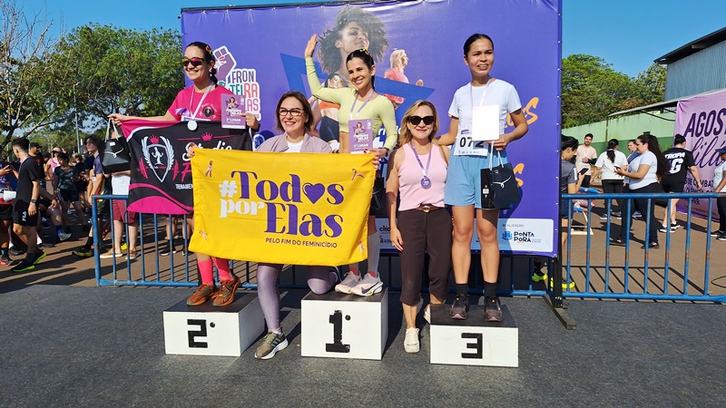 Ponta Porã: Corrida Agosto Lilás foi um sucesso. Confira as fotos Ponta Porã: Corrida Agosto Lilás foi um sucesso. Confira as fotos