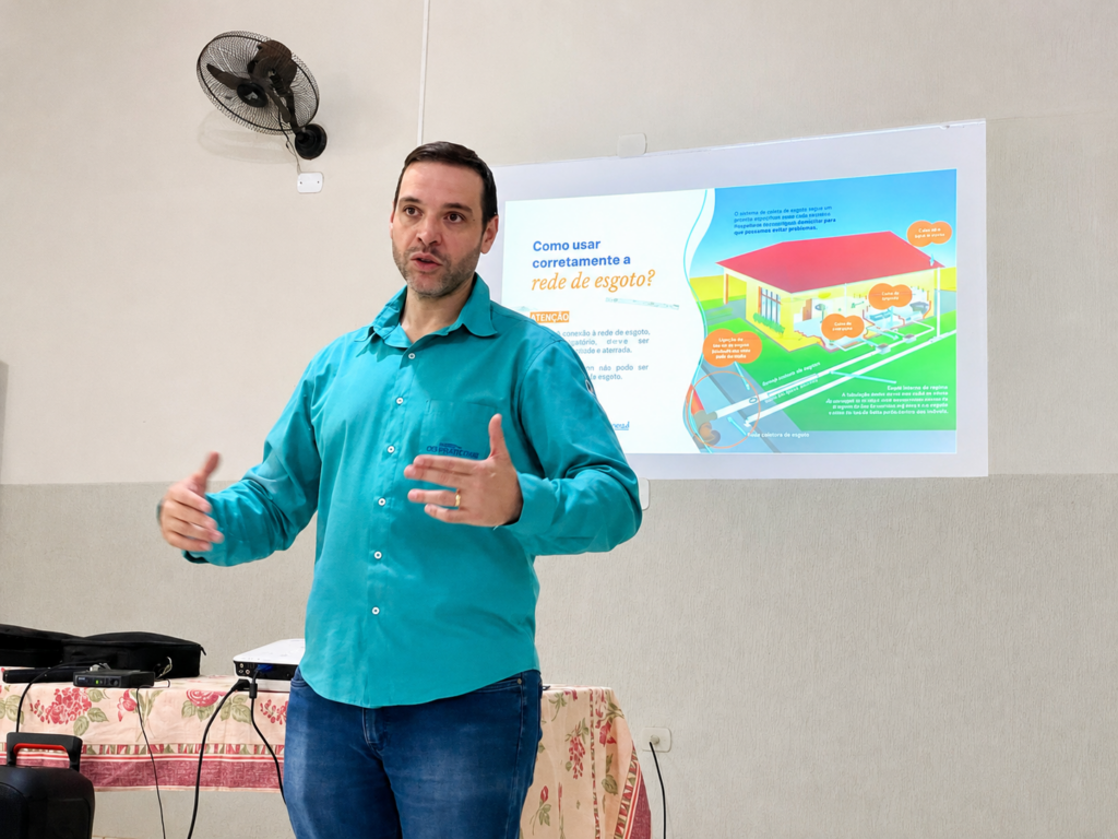 Ambiental MS Pantanal realiza nova capacitação sobre o uso correto da rede de esgoto em Caarapó Ambiental MS Pantanal realiza nova capacitação sobre o uso correto da rede de esgoto em Caarapó