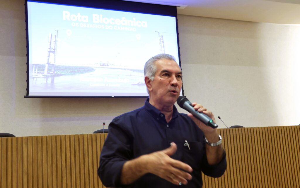 Reinaldo aponta maiores desafios da Rota Bioceânica depois da construção da ponte Reinaldo aponta maiores desafios da Rota Bioceânica depois da construção da ponte