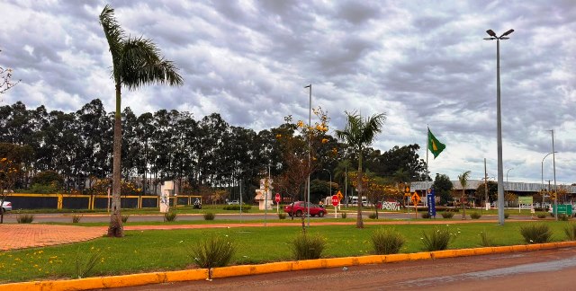 Ipês e outras árvores dão flores e colorem bairros e centro de Ponta Porã Ipês e outras árvores dão flores e colorem bairros e centro de Ponta Porã