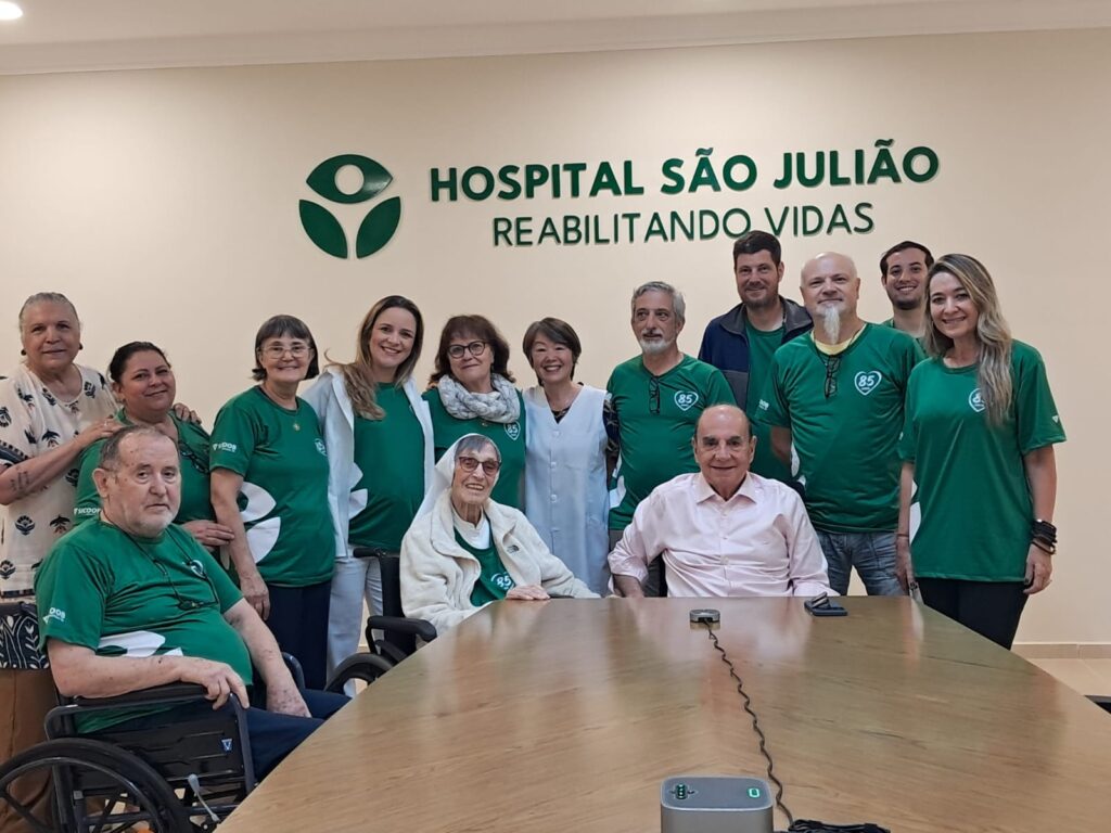 Hospital São Julião celebra 85 anos de história com emoção, fé e compromisso com a vida