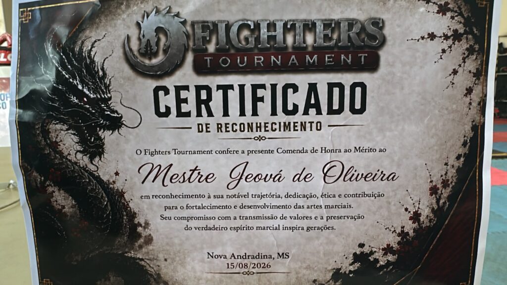 Ponta Porã: Mestre Jeová Evanilsom recebe homenagem por sua trajetória nas artes marciais Ponta Porã: Mestre Jeová Evanilsom recebe homenagem por sua trajetória nas artes marciais