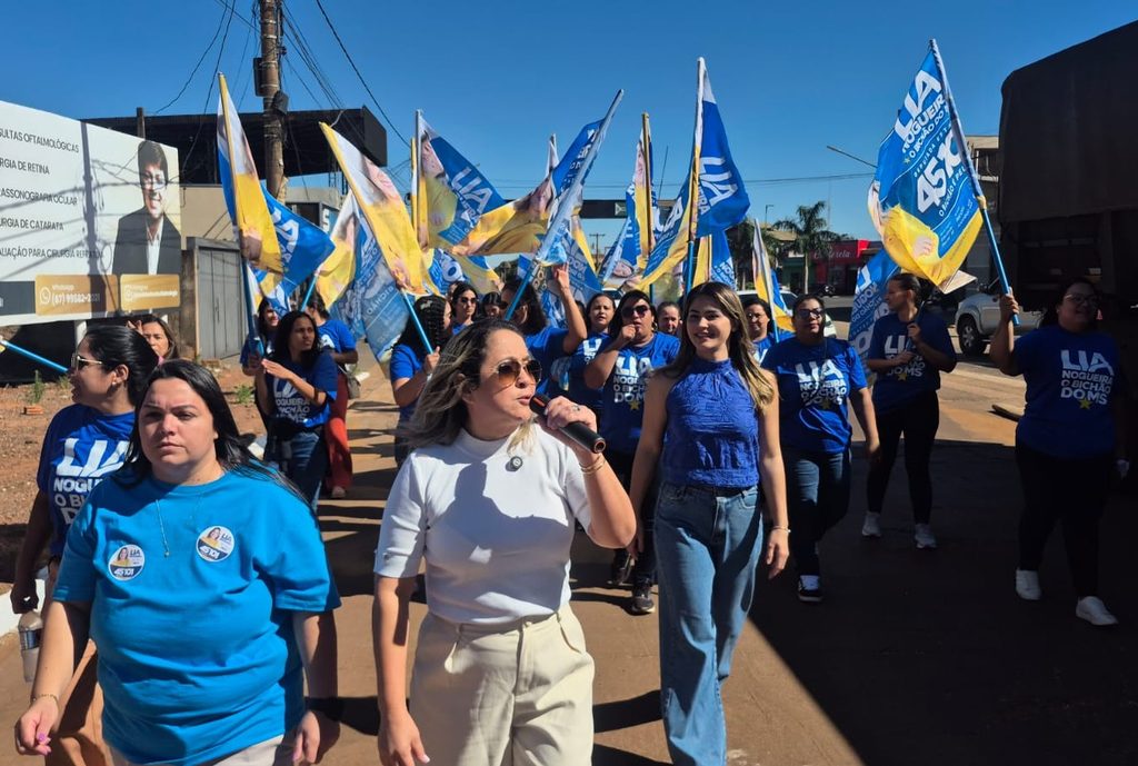 Lia Nogueira mobiliza Deodápolis e recebe reconhecimento por atuação no município Lia Nogueira mobiliza Deodápolis e recebe reconhecimento por atuação no município