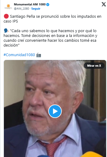 Peña sobre el imputado Brítez por caso IPS: “No soy nadie para dar lecciones de moral” Peña sobre el imputado Brítez por caso IPS: “No soy nadie para dar lecciones de moral”