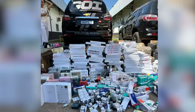 Denúncia anônima revela 'depósito' de canetas emagrecedoras e termina com 11 presos em Campo Grande