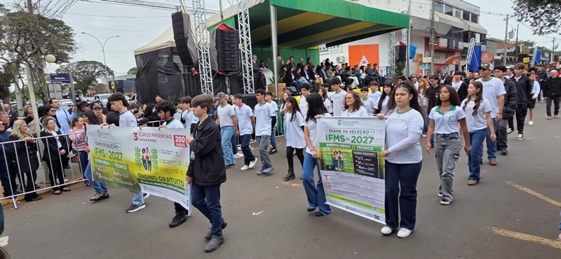Ponta Porã: Brasil celebra o seu 204º aniversário de Independência. Confira as fotos do desfile, III parte