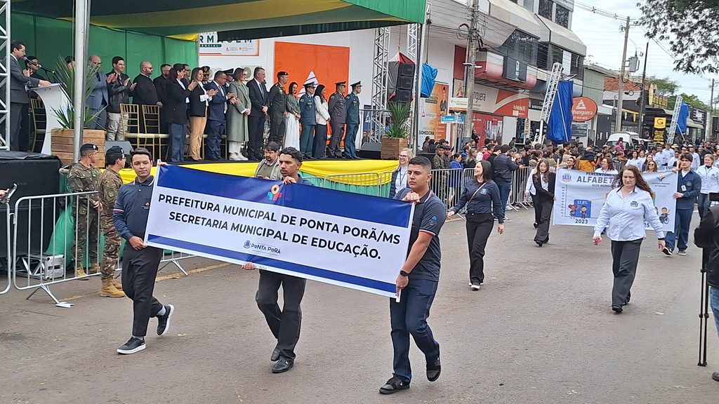 Ponta Porã: Confira as fotos do desfile da Indepêndencia do Brasil