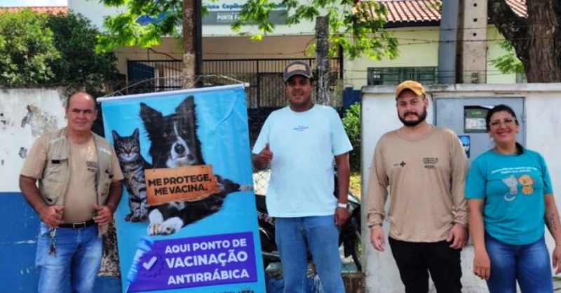 Em Ponta Porã, mais de 1,5 mil animais recebem vacina antirrábica no fim de semana Em Ponta Porã, mais de 1,5 mil animais recebem vacina antirrábica no fim de semana