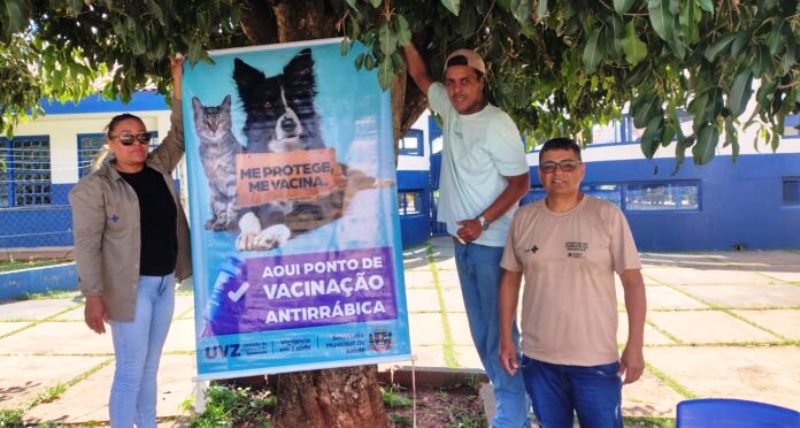 Em Ponta Porã, mais de 1,5 mil animais recebem vacina antirrábica no fim de semana Em Ponta Porã, mais de 1,5 mil animais recebem vacina antirrábica no fim de semana