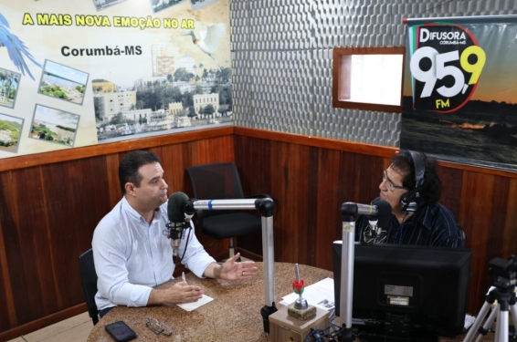 Agenda de Fábio Trad em Corumbá tem caminhada, reunião com eleitores e entrevista à rádio local Agenda de Fábio Trad em Corumbá tem caminhada, reunião com eleitores e entrevista à rádio local