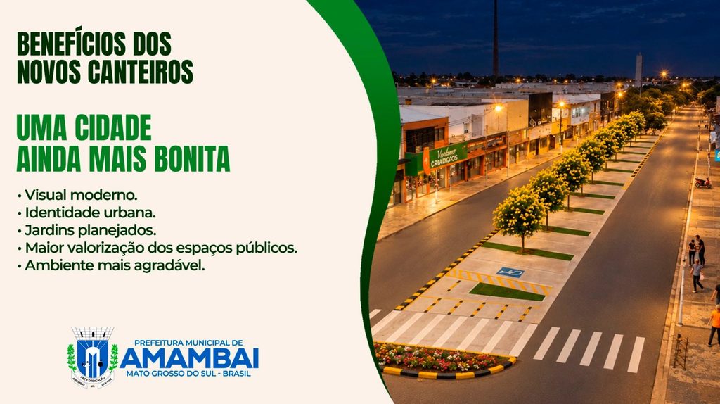 Amambai: Projeto de Revitalização de Avenida é apresentado aos comerciantes Amambai: Projeto de Revitalização de Avenida é apresentado aos comerciantes
