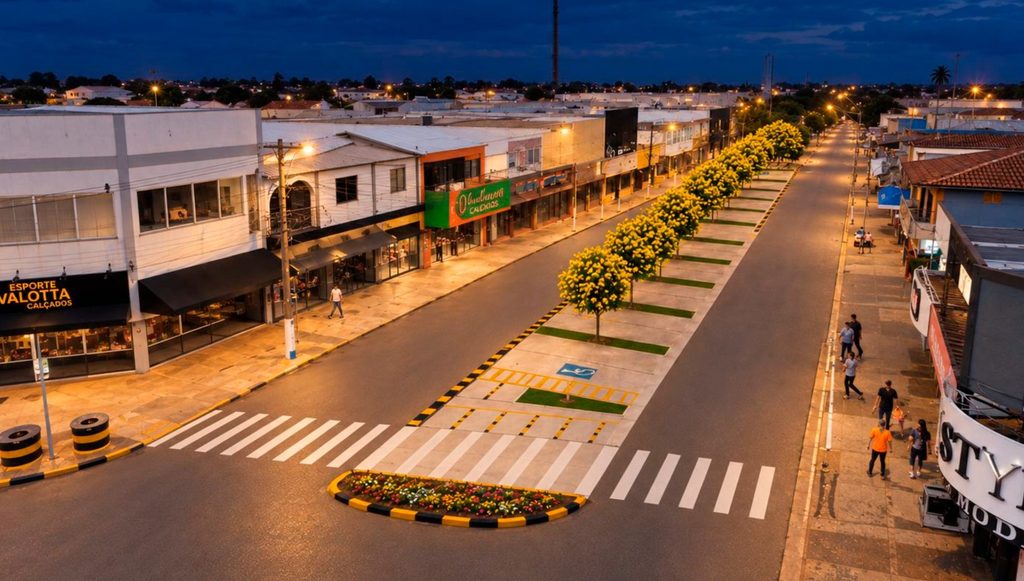Amambai: Projeto de Revitalização de Avenida é apresentado aos comerciantes Amambai: Projeto de Revitalização de Avenida é apresentado aos comerciantes