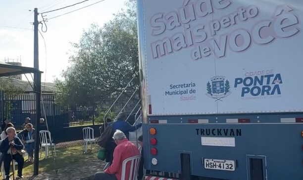 Carreta da Saúde leva médicos especialistas para o Bairro da Granja em Ponta Porã Carreta da Saúde leva médicos especialistas para o Bairro da Granja em Ponta Porã