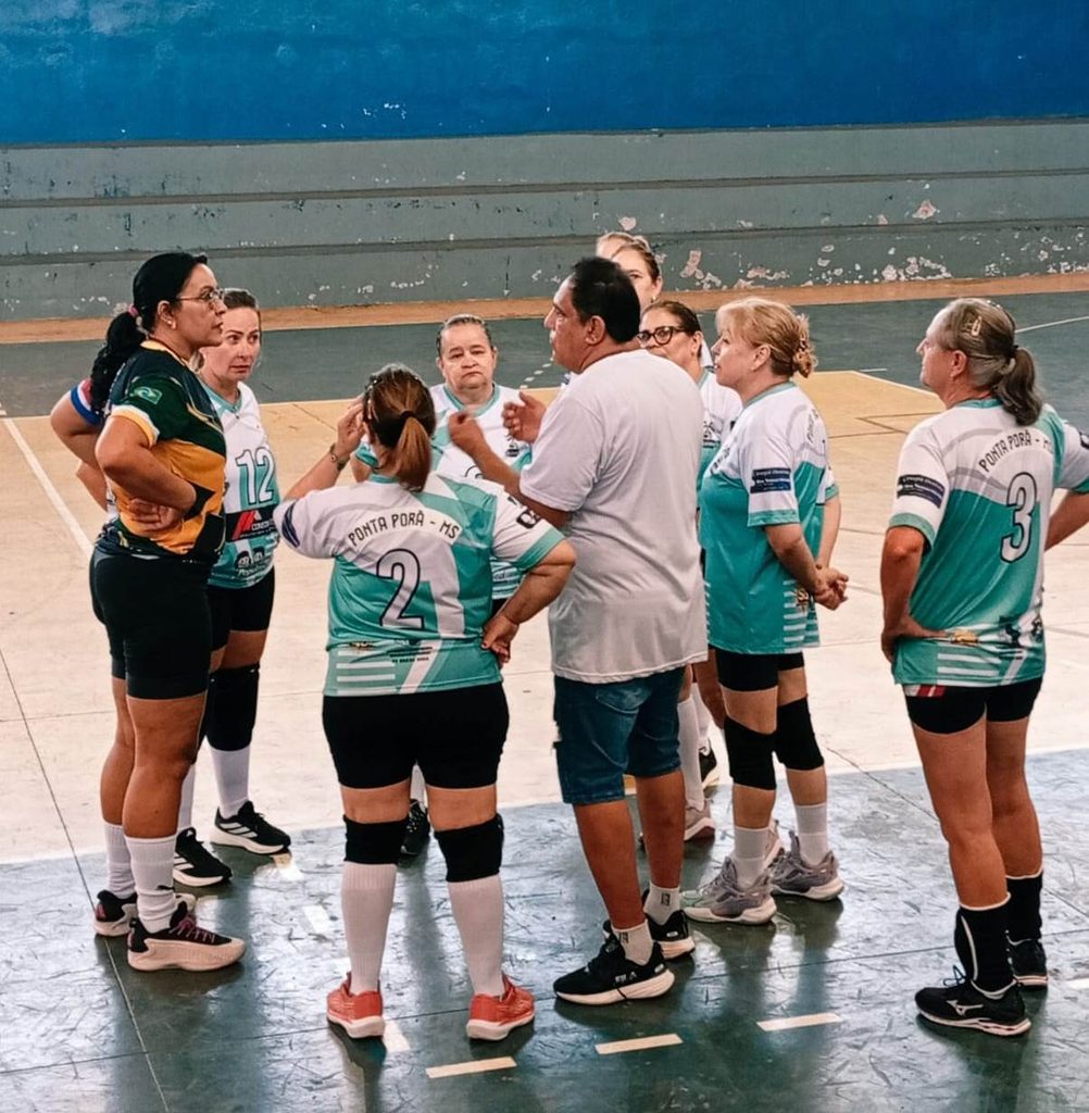 Ponta Porã: Equipe do Vôlei Adaptado 45+ recebeu atletas de Rochedo Ponta Porã: Equipe do Vôlei Adaptado 45+ recebeu atletas de Rochedo