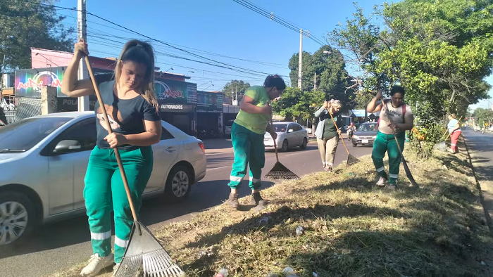 Puesta a punto en Madame Lynch: intensifican labores de desmalezado y limpiezas Puesta a punto en Madame Lynch: intensifican labores de desmalezado y limpiezas